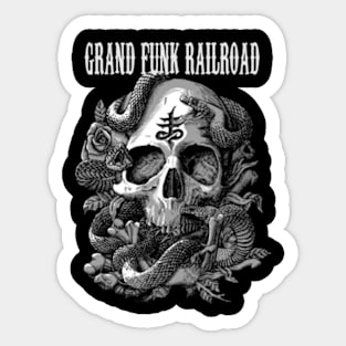 GRAND FUNK RAILROAD BAND MERCHANDISE Sticker